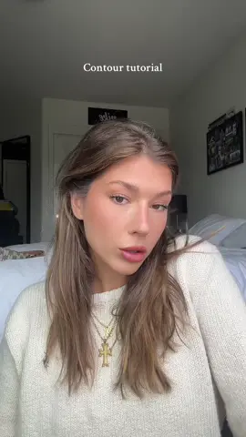 How I contour my face using my favorite @Anastasia Beverly Hills contour stick in shade mink #contouring #contouring101 #contouringtutorial #contouringmakeup #makeuptutorial 