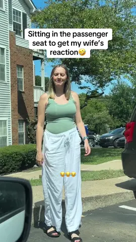 She takes her passenger princess duties seriously 🤣 #couple #boyfriend #funny #relationshipgoals #passengerprincess #thequistfamily 