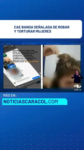 La Fiscalía logró la captura de cuatro jóvenes en Medellín señalados de engañar a mujeres a través de aplicaciones e invitaciones a rumbas para luego robarlas y hasta torturarlas. Los implicados no aceptaron su responsabilidad en los hechos. Más en noticiascaracol.com #Medellín #NoticiasCaracol