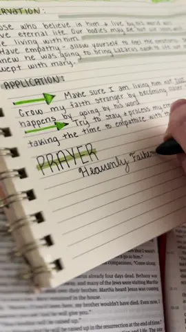 My first time using the S.O.A.P study method.. absolutely love it! #biblestudytime #biblejournaling #biblenotes #soapstudymethod #handwriting #writing #notes #tuesdaynight #faithingod #christiantiktok #notetaking #fypage #bookofjohn #versus #foryoupage 