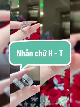 Cặp đôi H - T tên của ai đây ạh ? Nhận thiết kế nhẫn chữ theo yêu cầu #thanhtrung #thanhtrungdiamond #trungdiamond #thanhtrunglongngoc #nhẫnchữ #nhanchu 