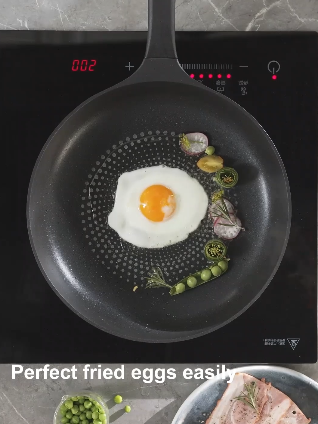 Supor Non Stick Frying Pan Modern Italian Style original with cover 26cm on sale Oil temperature detection Lock oil in the center of the pan Kitchen Cookware Kawali Makapal PFOA Free Die-Casting Suitable for all stoves Including induction cooker#Nonstick #nonstickpans #nonstickpan #nonstickwokpan #nonstickcookware #nonstickgrillpan #nonstickfryingpan #nonstickfrying #supor #苏泊尔