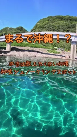 沖縄？と思ってしまうほどの透明度！  潜ってみると一面はターコイズブルーの透き通った海🏝️  魚の群れが良く見えます🐠  周りがテトラポットで囲まれていて波がなく凪なのでお子さんでも安心して遊べます！  特にシュノーケリングやsupに最適な場所です🫶 人も少なくおすすめです😊  ※海までの道が狭く一本道のため車で行く際には注意して走行して下さい！  〒415-0532 静岡県賀茂郡南伊豆町子浦 落居海岸  #落井海岸 #南伊豆 #伊豆 #静岡県 #シュノーケリング #sup #nature #travel #旅行好きな人と繋がりたい #海 
