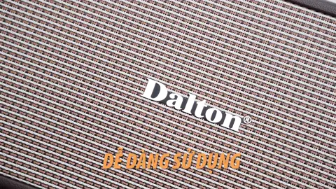 Loa Dalton thiết kế bọc da sang trọng tinh tế từng chi tiết #loakaraoke #nghenhac #karaokexachtay #trending 