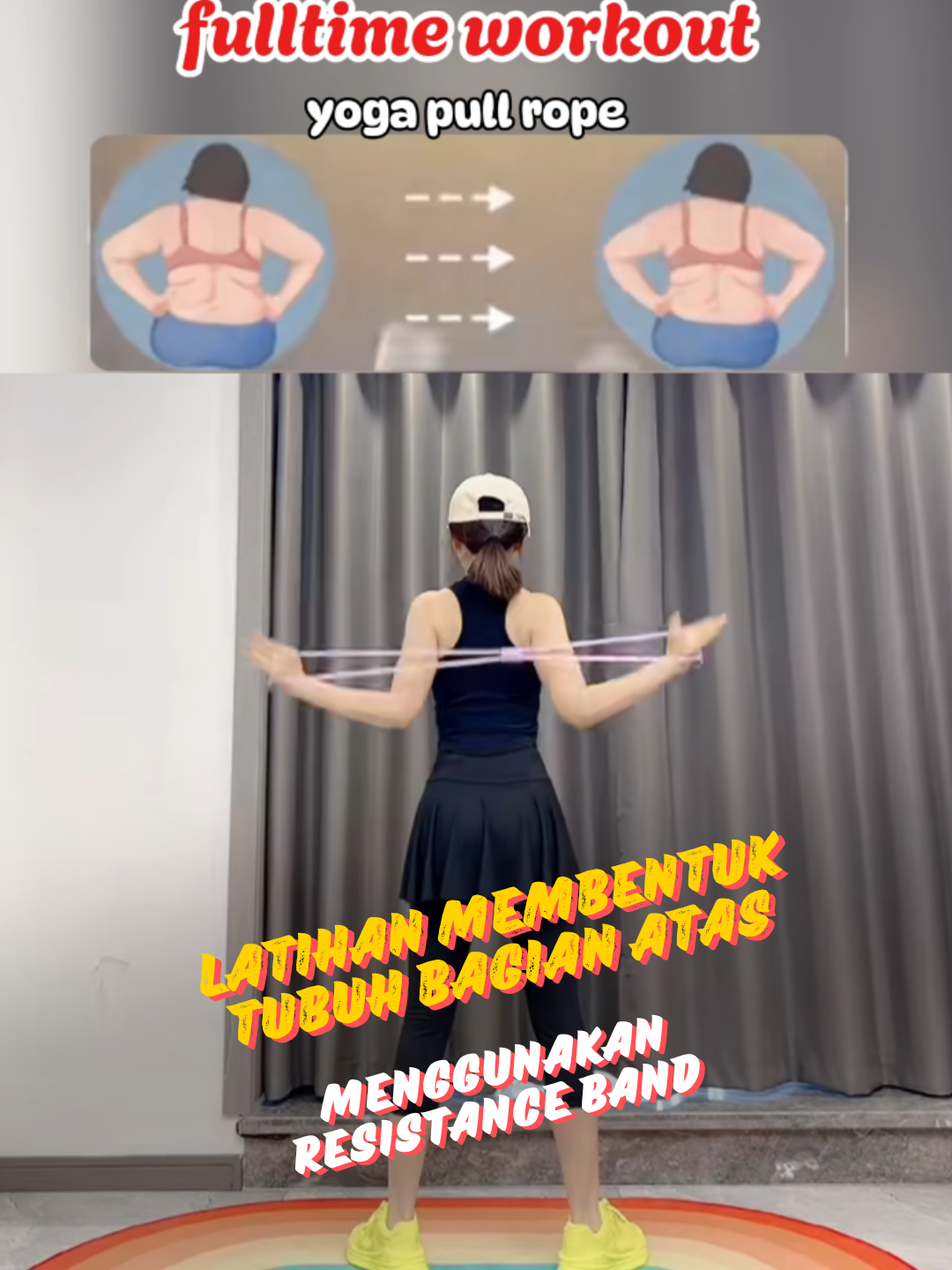 full time workout yoga pull rope #pullrope #yogapullrope #workout #workoutmotivation #workoutroutine #merampingkanbadan #fyp #fypシ゚ #fypシ゚viral #viral