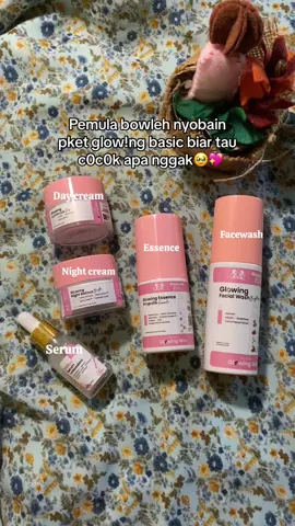 Pket basic lagi turun ke 170rebuu😭🔫#skincareroutine #gloglowingskincare #glowing #fypシ゚viral #fyp 