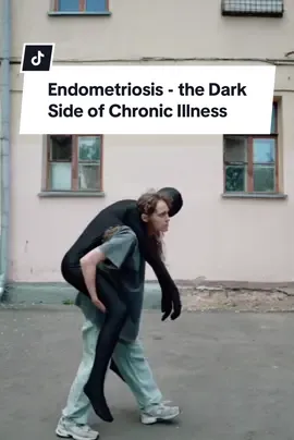 Invisible Illness. What would it look like? The incredibly talented artist @Таня Галахова brilliantly depicts the unseen effects of depression. The signs & symptoms of a life half-lived. As soon as I saw it, I saw a life lived with chronic conditions; of living with endometriosis, adenomyosis or PCOS.   If the psychological impact & trauma of chronic illness was visible, it would look like this. Probably worse.   A deep, dark shadow hauling you into what feels like a life half-lived.   Internal wounds, imperceptible, inflicted within, sucking the life force out of you. Literally.   With endometriosis, women are drained from inflammation, bloating & debilitating pain. Pain can be experienced at various sites within the body, wherever endo has managed to form.     Invisible illness distorts reality, with life experienced through an anxious lens.   Life as you’ve known it has completely changed. You feel unsafe, isolated, defenceless.   Education is non-existent. Doctors are dismissive. Treatments are a scarce commodity.   If it were visible, people would understand. Doctors would understand. We might even have a cure.   Or at the very least – be treated with empathy, dignity, respect & be afforded the best management tools available.   Credit: performance art by Tanya Galakhova.     #endometriosis #pcos #adenomyosis #chronicillness #autoimmunedisease #womenshealth #mentalhealthmatters #depressionanxiety #youarenotalone #life #art