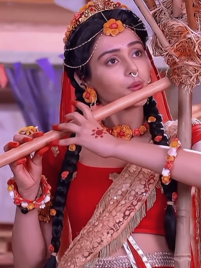 Radha bermain seruling 🥺#sumellika #radhakrishna #radhakrishnaindo #antv #fyp #masukberandafyp 