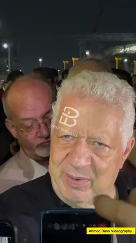 مرتضي منصور في عَــــــZــــزاء المهندس حسن محمود طاهر وتحدث في أمور كثيرة 