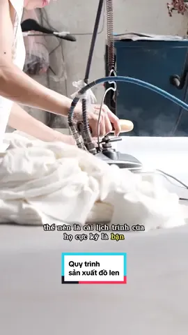 Quy trình sản xuất sản phẩm dệt len chất lượng cao #ducmanhlai #review 