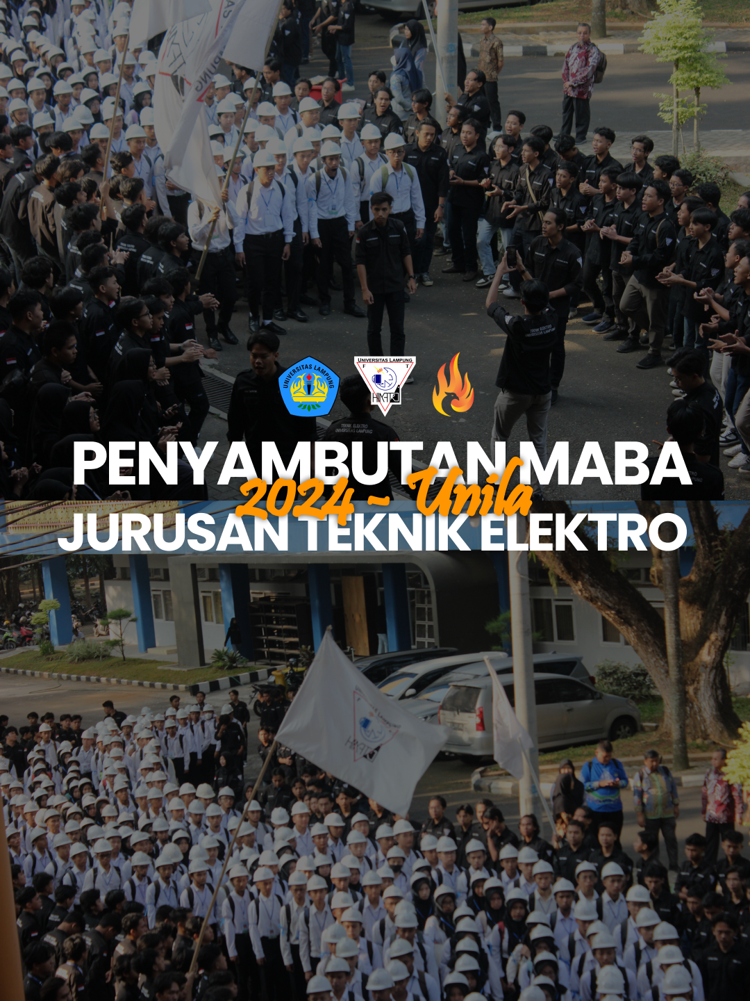 [Penyambutan Mahasiswa Baru JTE 2024] Selamat datang dan selamat bergabung untuk mahasiswa baru program studi Teknik Elektro dan Teknik Informatika tahun 2024🤩👋 This is the beginning of your new adventure, keep fighting and enjoy the journey🤍‼ #HIMATRO #UniversitasLampung #TeknikElektro #TeknikInformatika #unila #maba2024 #MahasiswaBaru #fypシ #Teknik #AnakTeknik