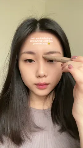 sekarang gabisa makeup tanpa contour stick 😀🙏🏻  #contour #makeup #contouring #contourstick 