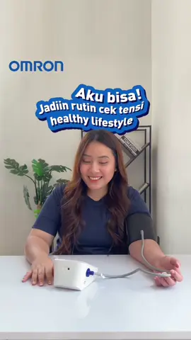 Kalo aku bisa, kamu juga pasti bisa! ✨ Cek tensi di rumah jadi makin gampang dan akurat dengan HEM-7156T berkat teknologi IntelliSense™️. #OMRONSiapJagain #OMRONID #GoingForZERO #YourNumberMatters #HealthyLifestyle #HomeCare #HealthCare 