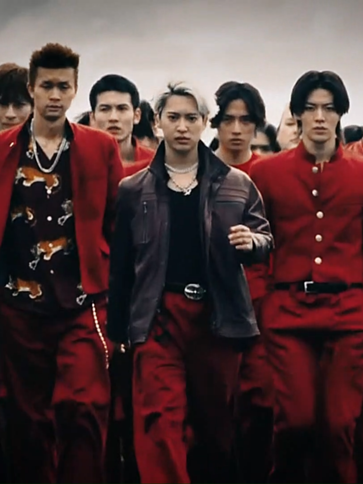 Momen kedatangan aliansi 3 sekolah #fyp #senomon #kamasaka #ebara #highandlowtheworstxcross