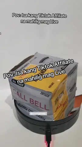 Pov: Isa kang Tiktok Affiliate na mahilig mag Live. Affiliate must have this! #ringer #bell #bellringer #affiliatemusthave #tiktokbudolfinds #itsmeglenely 