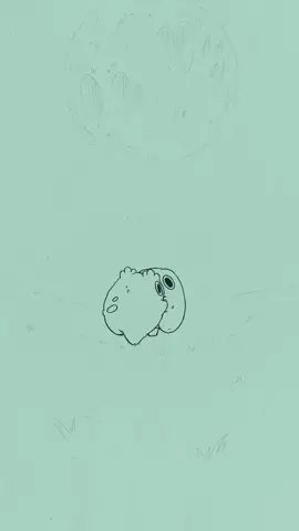 #wip of our two lil frog friends enjoying the light of the full moon 🌕 (Animating a full dance is consuming every waking hour of my life but their love is keeping me sane and happy) . . . . . . #procreate #animation #frog #frogart #cuteart #kawaii #toad 