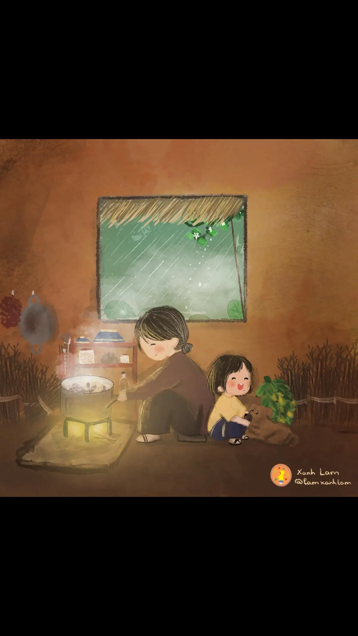 Bà ơi, thì ra ở đâu đó trên cuộc đời này có rất nhiều người giống như con, mãi về sau sẽ không còn bà ở bên nữa. Bà ơi, bà có nghe con gọi bà không. Những kí ức về bà chưa từng bị lãng quên trong con. Lời bà từng nói như khắc sâu trong tìm con 