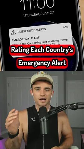 Rating Each Country's Emergency Alert