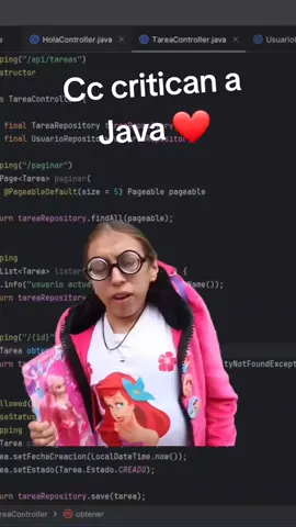 cuando critican a java ❤️ #java #programacion #humor 