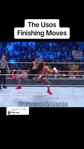 Replying to @Mr_69.Flęx♦〽️ The Usos “1D” compilation (plus Double Uce) #WWE #Usos #TheUsos #1D #1andDone #DoubleUce #MainEventJeyUso #JeyUso #JimmyUso #YEET #NoYEET @WWE @THE GLOW 