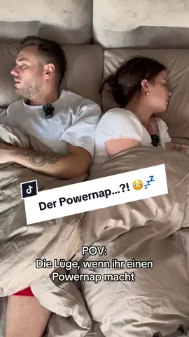 IG: imsemdiary.official Ich glaube Powernap ist nichts für uns…?! 😳💤 #semihundiman #powernap #couplecomedy #fyp #fy #fürdich 
