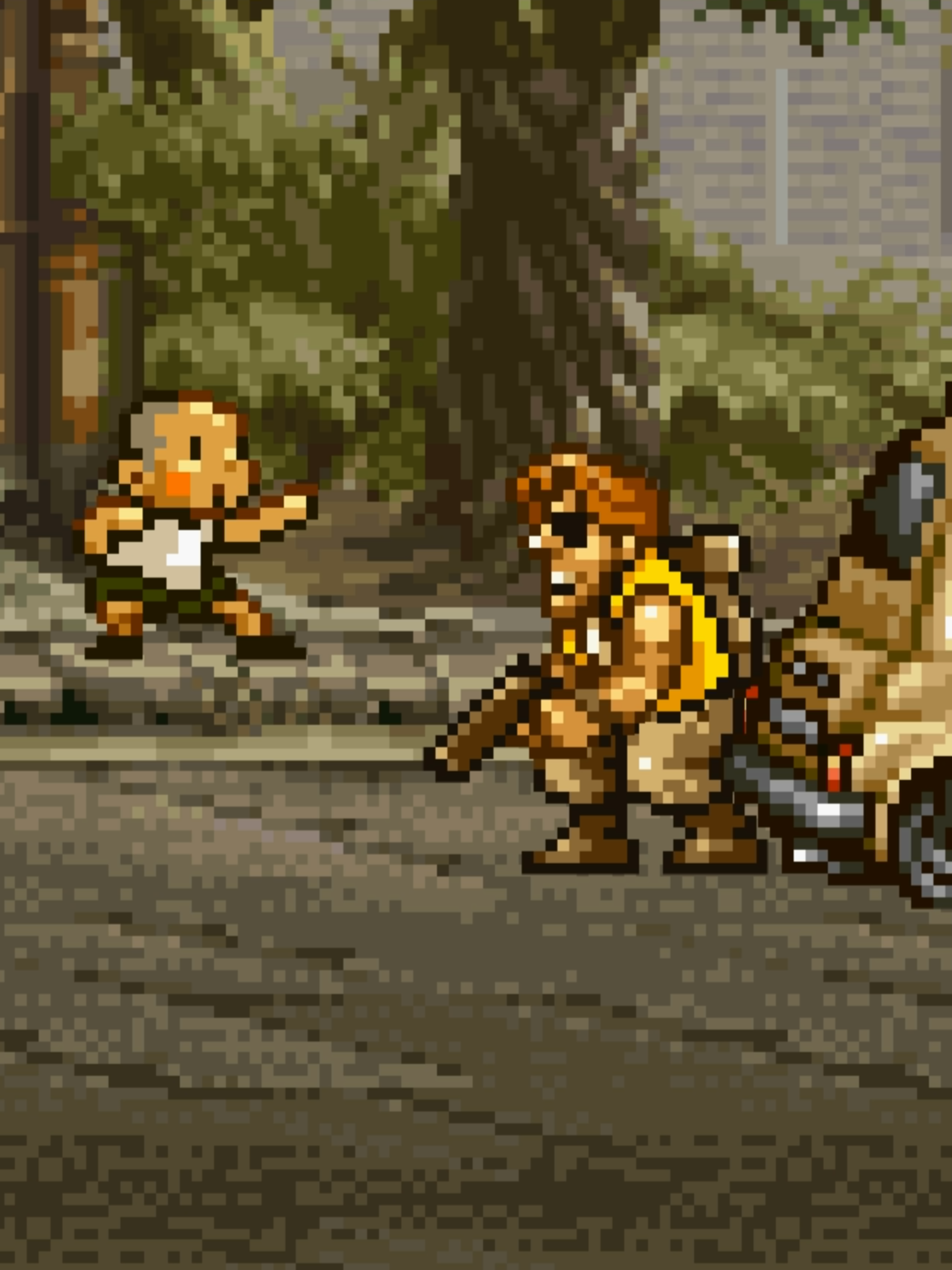 Tu padre es el negro José - #memes #metalslug #animacion