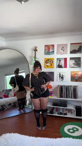 another day another jadey ootd + twerk combo (outfit deets tagged below) #midsizefashion #plussizefashion #outfitinspo #fashiontiktok #fyp  top & shorts @asos  bag @THE KRIPT  heels zara socks amazon (in storefront under ‘my favs)
