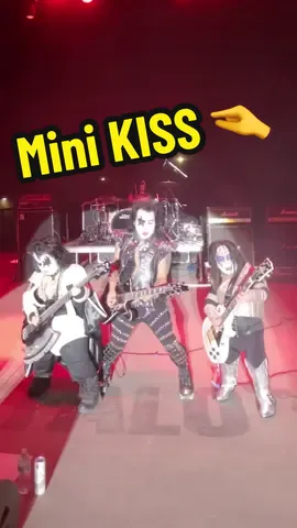 A Little KISS 🤏 #minikiss  #kissband #kissarmy #kisstribute #guitars #rocknroll #kisscover 