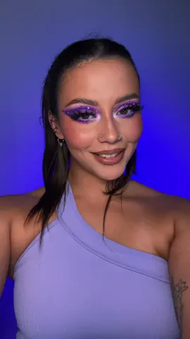 purple always ROCKS #makeup #colorfulmakeup #creativemakeup 