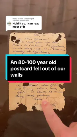 Replying to @The Soapologist, Jennifer  you got it! #secretletter #penpals #penpal #historytok #germany🇩🇪 #luftpost #postcards #jessejames #outlaws 