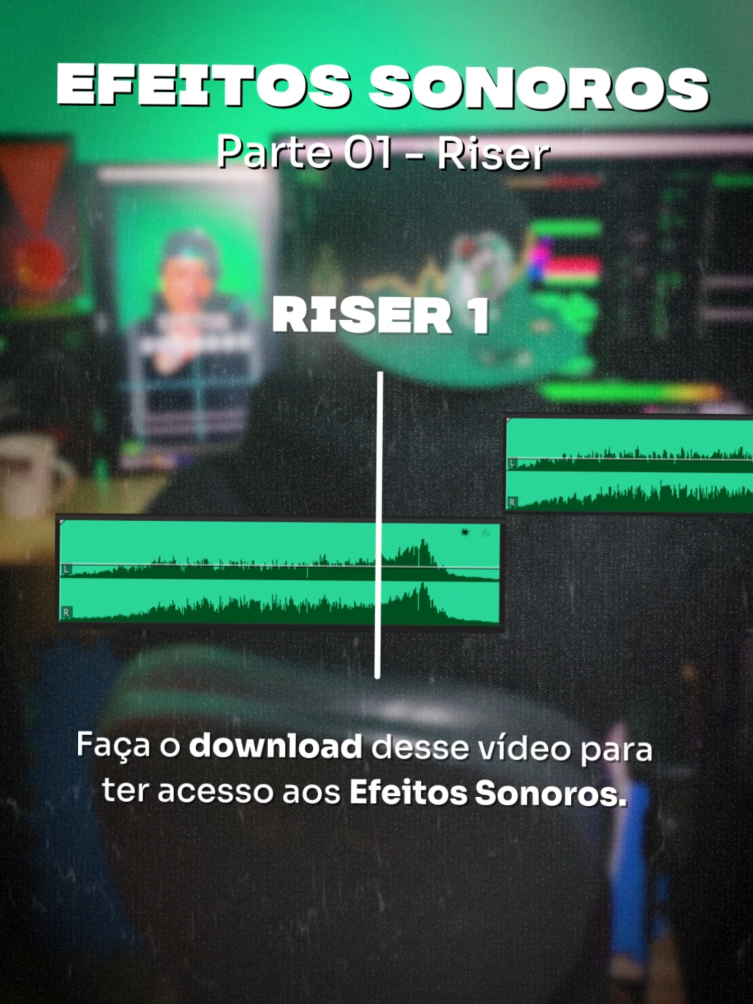 Faça o download desse Reels pra ter acesso aos Efeitos Sonoros. 🎧 Efeitos Sonoros para Edição de Vídeo Parte 01 💥 O Riser cria suspense sobre o que você está prestes a dizer e envolve seu público. Utilize para antecipar alguma coisa importante no seu vídeo. Espero que essa dica te ajude. #editordevideo #dicasdeedicao #criadordeconteudo #editordevideo #efeitossonoros #sfx #sounddesign