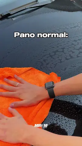 Pano normal VS Twist KERS secando um carro!!🔥 Qual foi melhor? comenta ai… #produtosautomotivos #estéticaautomotiva 