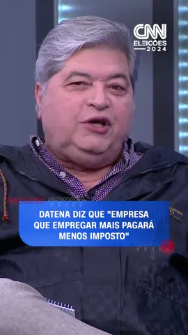 O candidato à Prefeitura de São Paulo, José Luiz Datena (PSDB), disse em entrevista à CNN que, se for eleito, a 