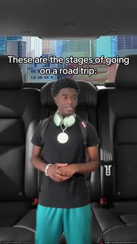 I can’t do road trips dawg unless I got good company but even then it get unbearable after a while. By the time we get to the destination, I done lost all feelings in my legs. #fyp 