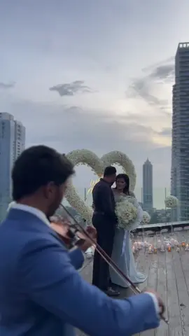 Your love story deserves a live violin tune!💍🤍 #rooftopproposal #proposal #colombo #srilanka #violin #livemusic #violinist #violinmusic #proposalviolinist #couplegoals #romanticmoments #foryou #fyp #trending #viral #viralvideo
