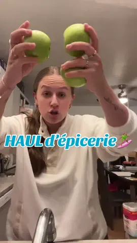pas pire gros haul d’épicerie en cette semaine de retour à l’école🍏🤸🏻 #haul #epicerie #sherbrooke #fyp 