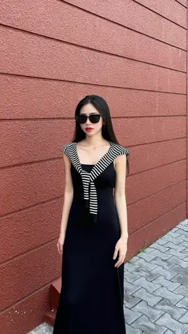 Đầm body 2dây + khăn choàng giả áo mang đến sự mới lạ cho outfit hôm nay 🥰 #CapCut #maychoose #xuhuong #xuhuongtiktok #đâmxinh #dambody #dam2day #dambodydethuong #dambodydep 