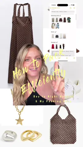 Packing for your next trip? This is how I pack a vacation capsule wardrobe. You can maximize your style with minimal items. The key: accessories and versatile pieces. Save this video for your next trip! Travel note 🔗 in bio! #travel #packing #packingtips #fashion #TikTokFashion 