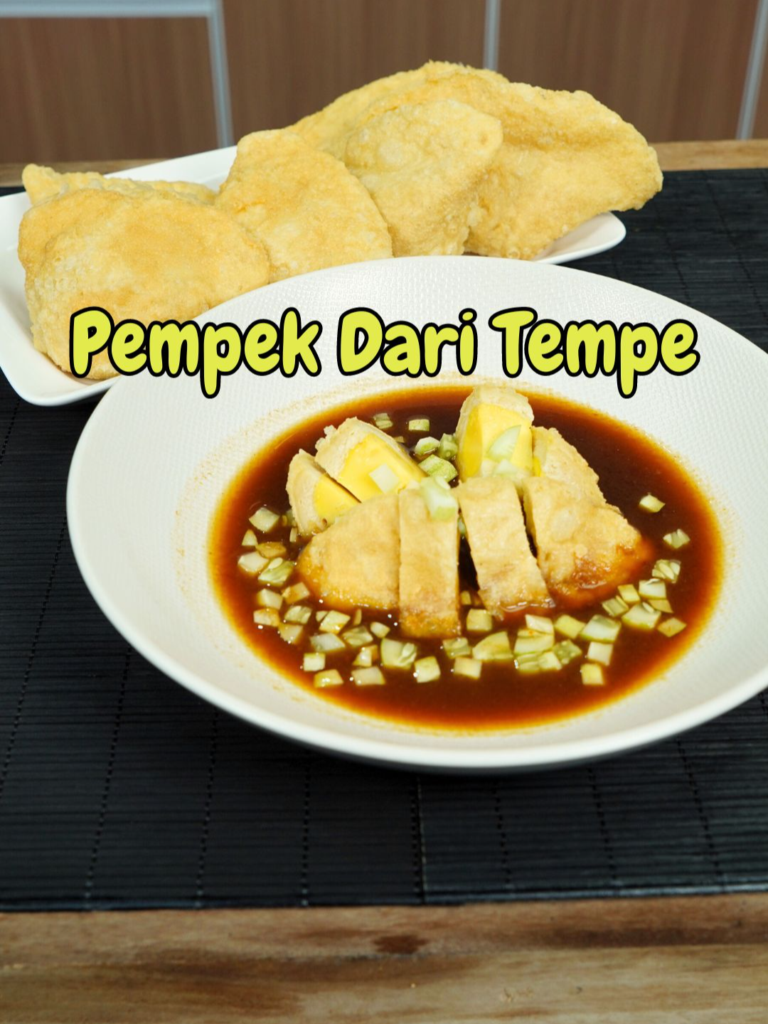 Bikin Pempek Pakai Tempe Ternyata Enak Banget #reseptiktok #kuliner #pempek #tempe