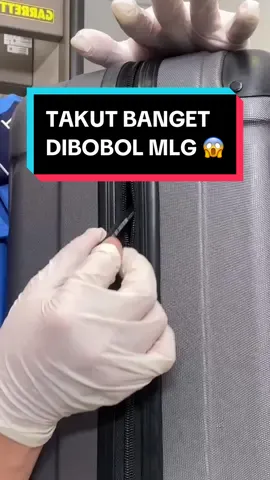 Membalas @adi prabowo katanya resleting gak aman mudah di bobol 😱 emang iyaa ? #resletingkoperdibobol #koperdibobolmaling #bagasipesawat #oknum #kopermurah #fypシ 