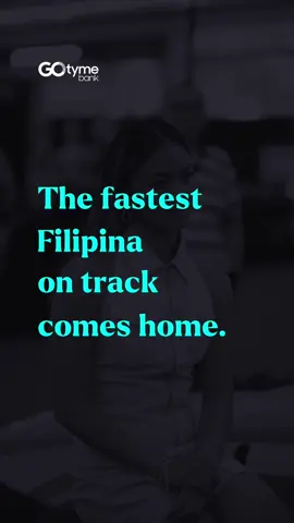 The fastest Filipina on track meets the fastest-growing bank in the Philippines.✨ #GoTymeBank #BiancaBustamante #BankingMadeBeautiful @Bianca Bustamante 