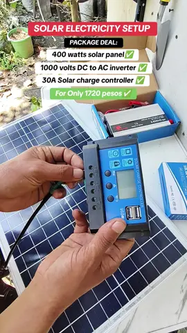 NAGHAHANAP KABA NG ALTERNATIVE POWER ELECTRICITY SOURCE KAGAYA NG SOLAR ELECTRICITY, ETO ANG PACKAGE DEAL NA MAIRERECOMMEND KO SAYO #solarelectricitysetup #solarpanel #solarinverter #solarcontroller #solarpowersetup #solarenergysetup #fyp #trending 