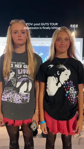 best night ive ever had @elle🦈  @Olivia Rodrigo  #concert #olivia #oliviarodrigo #blowup #guts #gutstour #tour #music #postconcert #merch #sourtour #gutstour #ella #ellagracecarls0n #blondie #bestie #repost #repostthis 