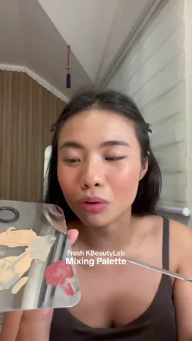so much love for this fresh kbeautylab mixing palette #mixingpalette #beauty #makeup 