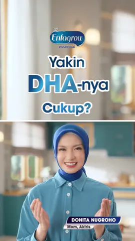 Smart Moms, yakin si Kecil sudah mendapatkan cukup DHA? Para ahli merekomendasikan asupan 100 mg DHA per hari. Karena itu, pastikan ia selalu mendapatkan Lebih Tinggi DHA 25 mg/saji dan nutrisi penting dari Enfagrow Essential untuk dukung cerdas kognitif dan cerdas sosialnya.  Enfagrow Essential, Smart with Heart! #EnfagrowEssential #TinggiDHA #SmartwithHeart