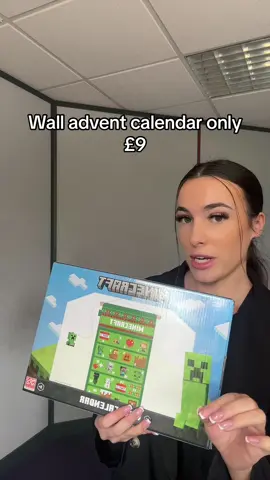 Better to be early!! #Minecraft #minecrafttheme #walladventcalendar #adventcalendar #christmascountdown #TiktokMadeMeBuyIt #flashsale #minecraftadvent 