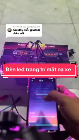 Trả lời @Quang Anh Đèn led định vị 4 bóng trang trí mặt nạ xe#xuhuong #k2dochoixe #leddinhvimatgalang #leddinhvi #ledraptor 