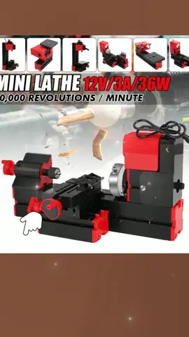 DC12V 3A 36W Mini Lathe Milling Machine Bench Drill DIY Woodworking Power Tool General Woodworking Driller Metal Wood Lathes Price dropped to just RM275.46!#machine #drill 