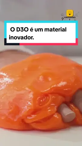 O D3O é um material inovador conhecido por suas propriedades de absorção de impacto. #curiosidades #esporte #seguranca #capacete 