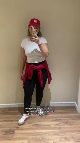 Today🍒 as a pilates princess